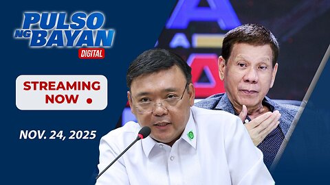 LIVE: PULSO NG BAYAN KASAMA SINA ADMAR VILANDO AT JADE CALABROSO | NOBYEMBRE 24, 2025