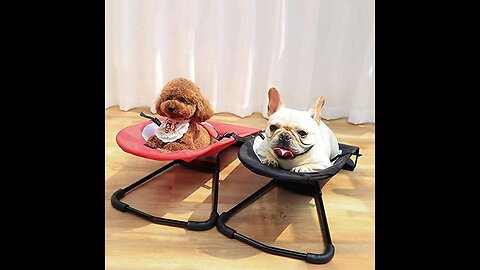 Foldable Pet Rocking Chair.