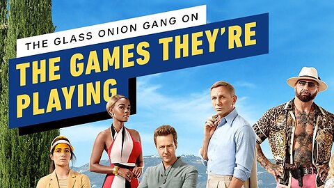 What Games Are the Glass Onion - A Knives Out Mystery Gang Playing_