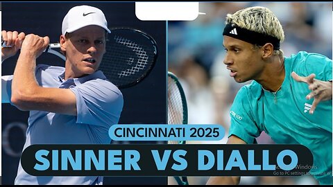 Jannik Sinner vs Gabriel Diallo Highlights | Cincinnati 2025 Highlights