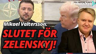 "Zelenskyj kommer jagas efter kriget" - Mikael Valtersson