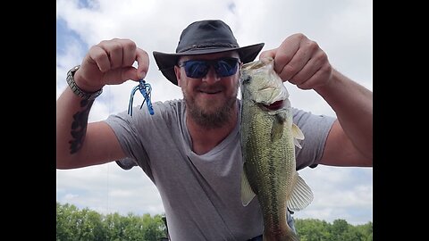Trying the Lunkerhunt Dragonfly.