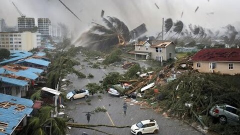 Chaos in Georgia Today! Brutal Storm Tornado Destroying Homes, Cars in Texas ~ by Nature Damage 5.30.25