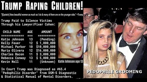 Hidden 1991 Pedo Trump Videos Found As Pedophile Trump Secrets Surface!