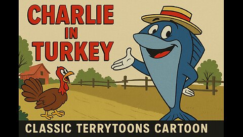 Charlie in Turkey (1958) | Classic Terrytoons Cartoon | Public Domain Animation