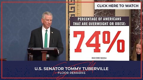 Senator Tuberville Speaks on Senate Floor Exposing Obamacare's Failure and Calling for Change