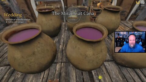 I Am Jesus Christ Video Game - 1st Miracle: Turning Water into Wine #jesus #gaming #wine