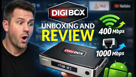 Digibox D6 MAX Review, Apps, Video Playback, Is It Worth It?