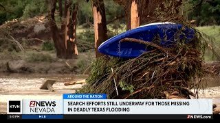 Number of deaths in central Texas flash floods rises to 78 as sheriff says 10 campers remain missing