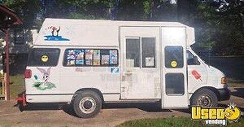 Dodge Ram 3500 Classic Ice Cream Truck Frozen Novelties Popsicles & Snacks Bus for Sale in Alabama!