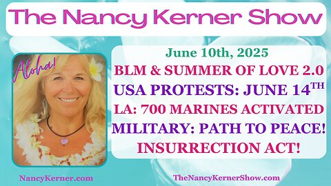 BLM/Summer of❤️2.0! US=Protests>6/14/25! LA=Marines Incoming! Military=Path>Peace! Insurrection Act!