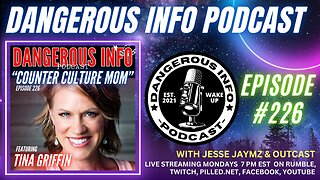 226 "Counter Culture Mom" ft. Tina Griffin, the killing of Charlie Kirk, culture, Hollywood indoctrination, demonic portals