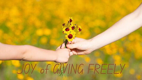 JOY of GIVING FREELY ~ JARED RAND’s GLOBAL MEDITATION CALL 08-16-25