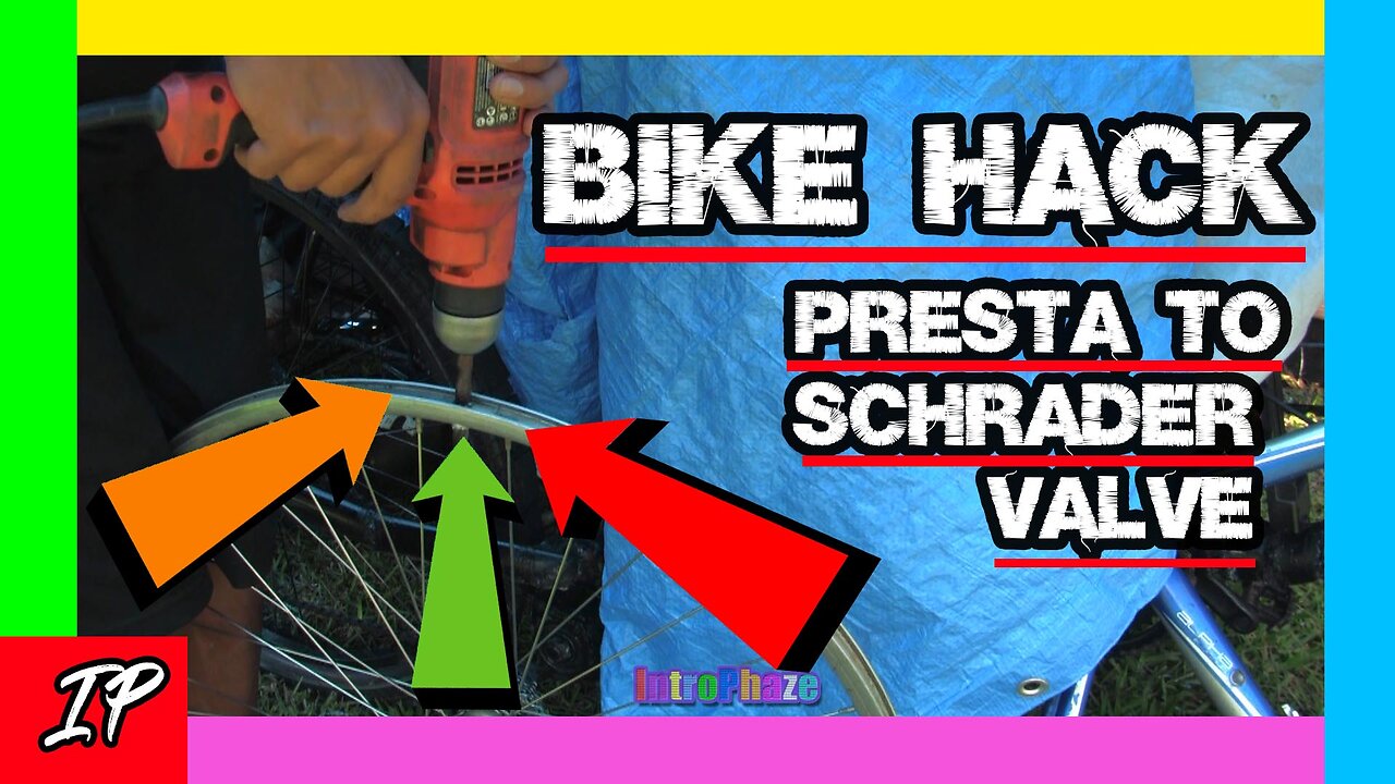 ✔43 EP - Covert Racing Bicycle Rim Presta to Shrader -#introphaze @introphaze ​