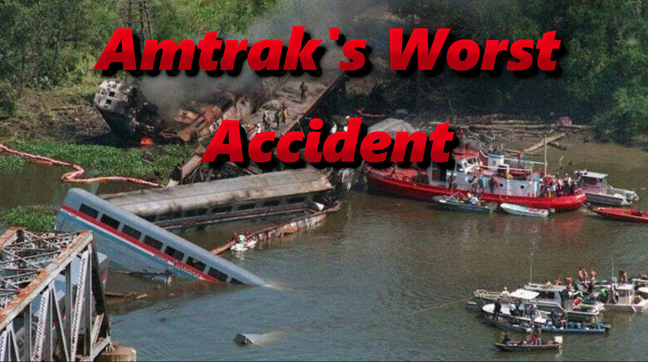 The Worst Rail Disaster in the History of Amtrak | Big Bayou Canot Accident | History in the Dark