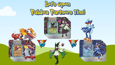 Let's Open Paldea Partners Tins!