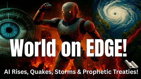 World on Edge! Iris Scans, Quakes, Storms & Prophetic Treaties