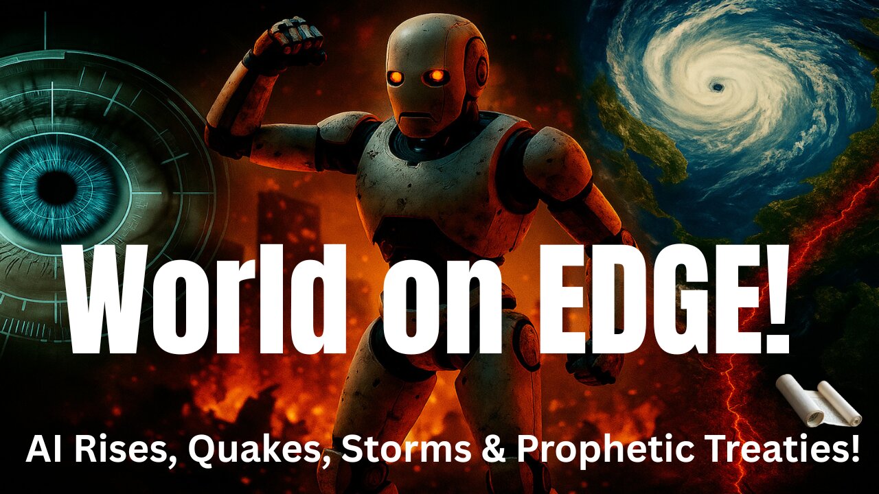 World on Edge! Iris Scans, Quakes, Storms & Prophetic Treaties