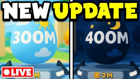 🔴LIVE - ☀ DAY & NIGHT EVENT🌙 Bubble Gum Simulator Infinity
