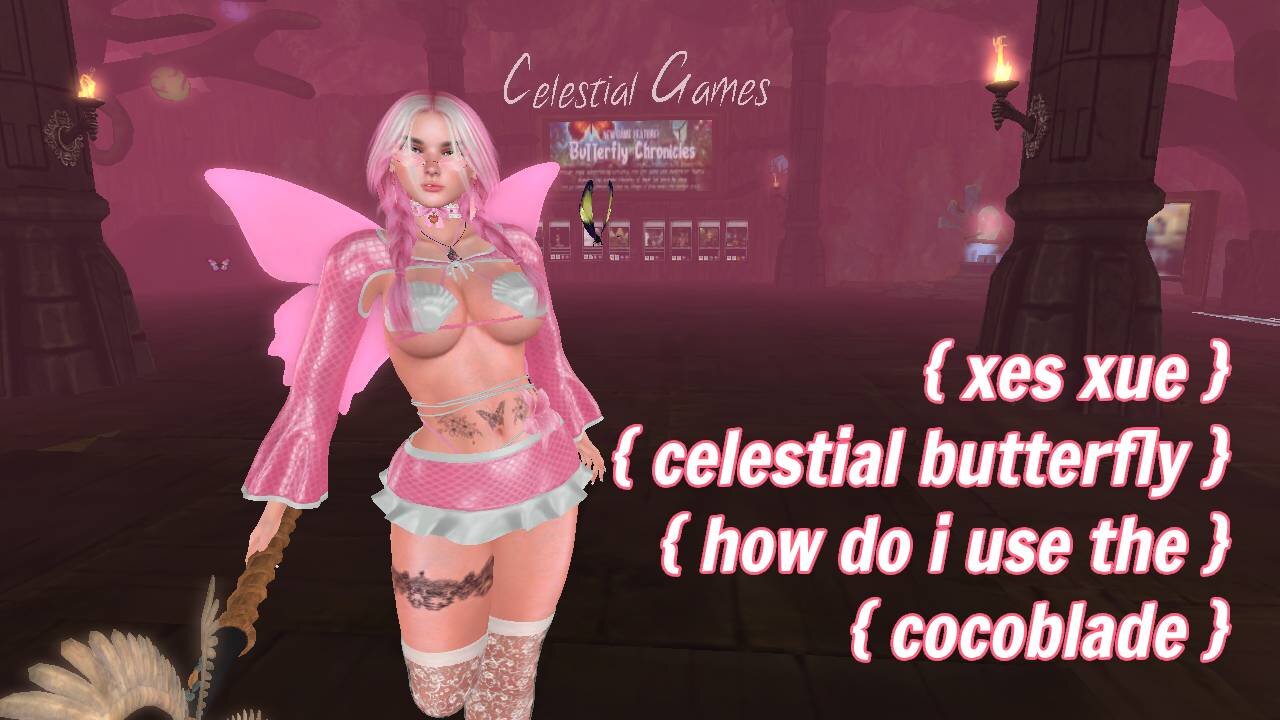 Celestial Butterfly Cocoblade: How Do I Use Them?