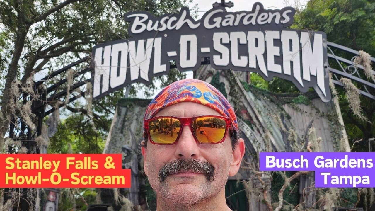 Goodbye Stanly Falls | 🎢 Busch Gardens Tampa Bay 🦒 | Thrills, Chills & Hallow Scream!