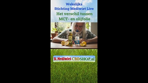 MCT of olijfolie — wat is beter voor jouw cannabinoïde olie?
