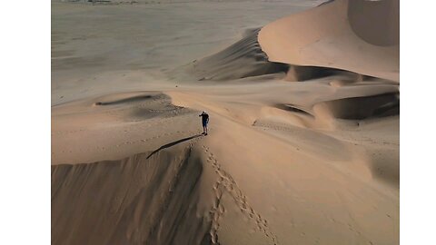 "The Silent Beauty of the Desert in 4K | Peaceful Sands and Golden Horizons"