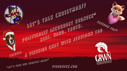 A Christmas Fireside Chat w/ JerriAnn! “LIVE” @ 5:00 PM EST 12/23/2025!