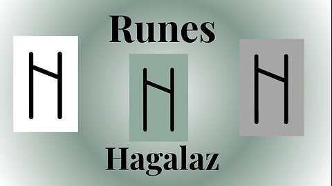 Hagalaz - The Rune Of Change! 🌟🕯️