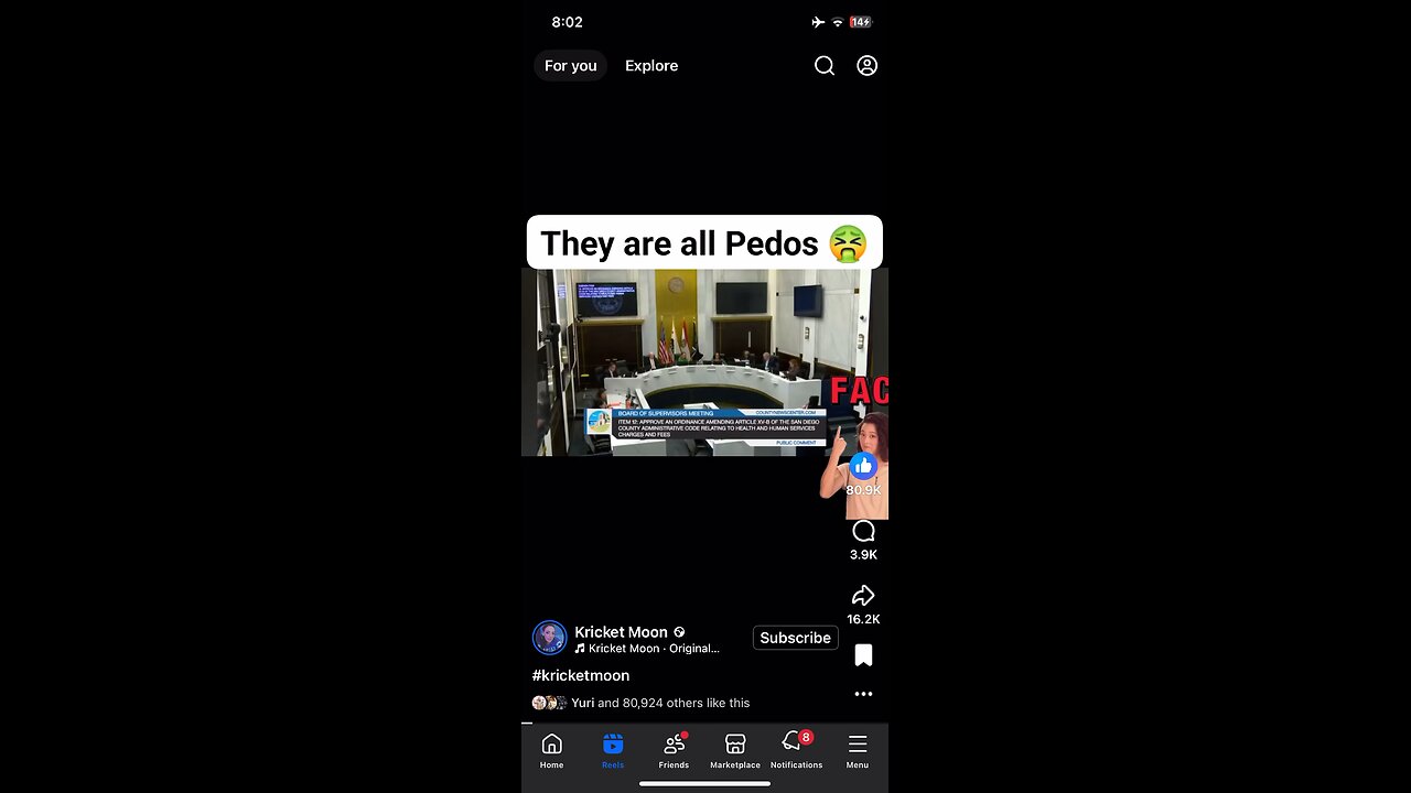 Speaking to the board