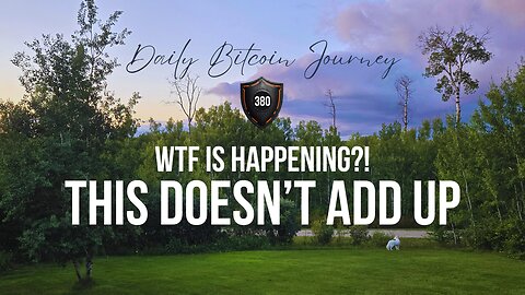 Something WEIRD is going on in Bitcoin
