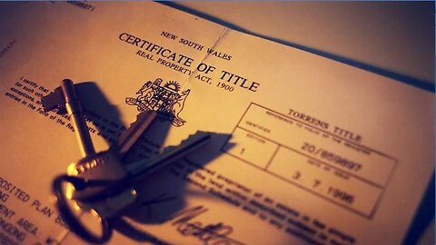 Australians none of you have any 'legal documents' to prove you own your House...