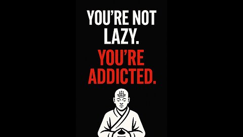 You're Not Lazy. You're Addicted.