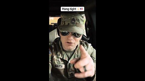 🇺🇸 ❤️ U.S. Army Soldier Barth: "Hey... It's going to be okay. Promise you."