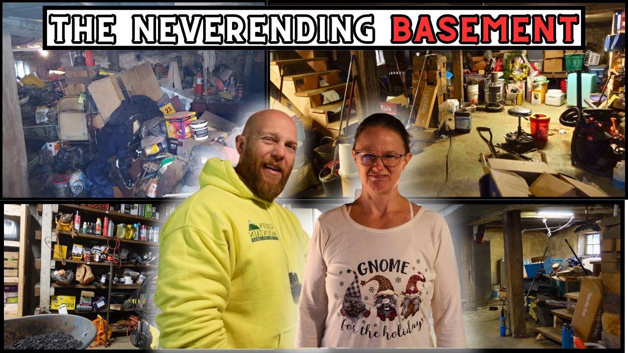 Preparing The Basement For A New Furnace | Restoring A 200 Year Old Farmhouse