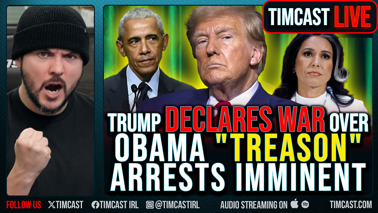Trump DECLARES WAR Over Obama "TREASON," Arrests Imminent, ITS A COUP