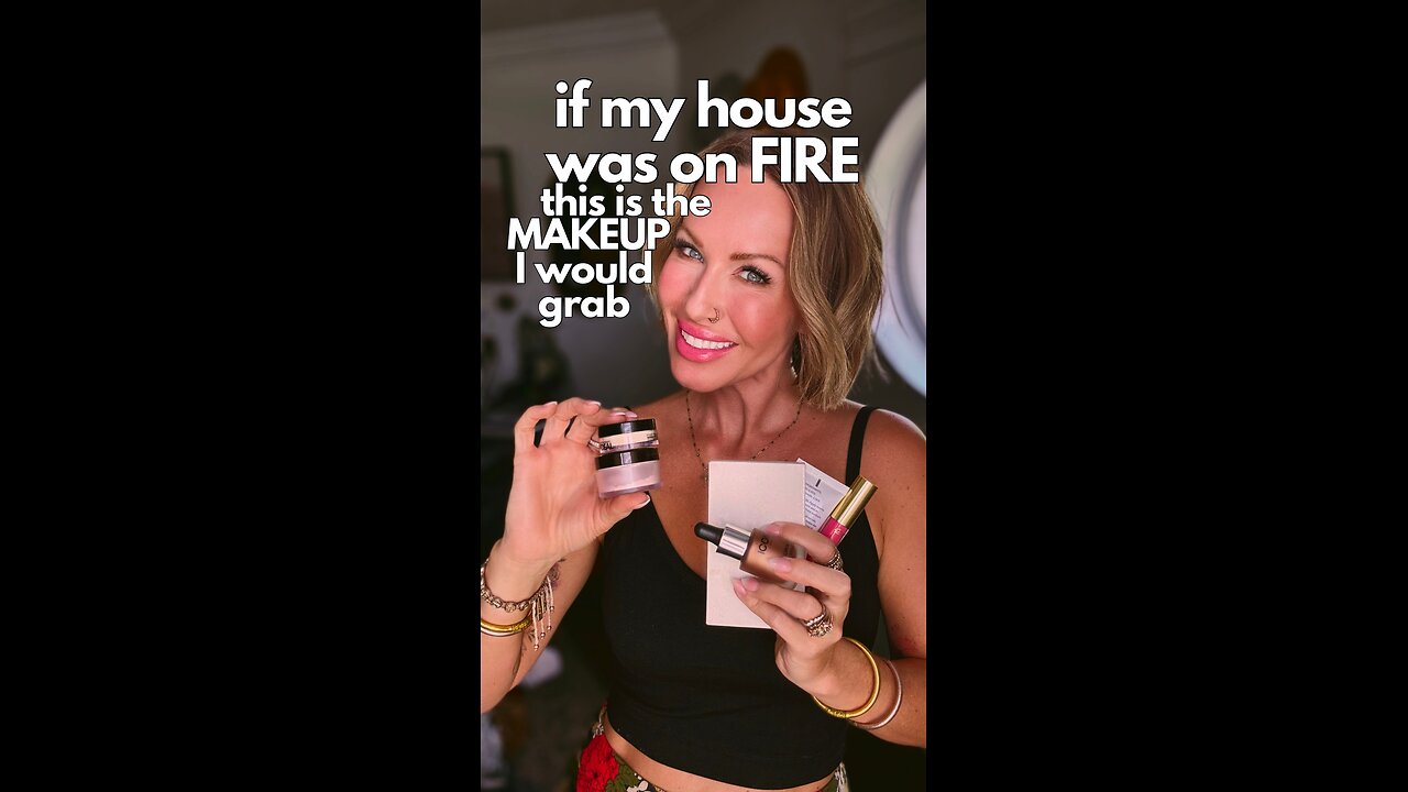 If My House Was on Fire, This is the Makeup I’d Grab