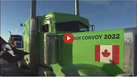 A Tribute to Canadian Truckers Keep On Truckin In The Free World Music Video (4 min)