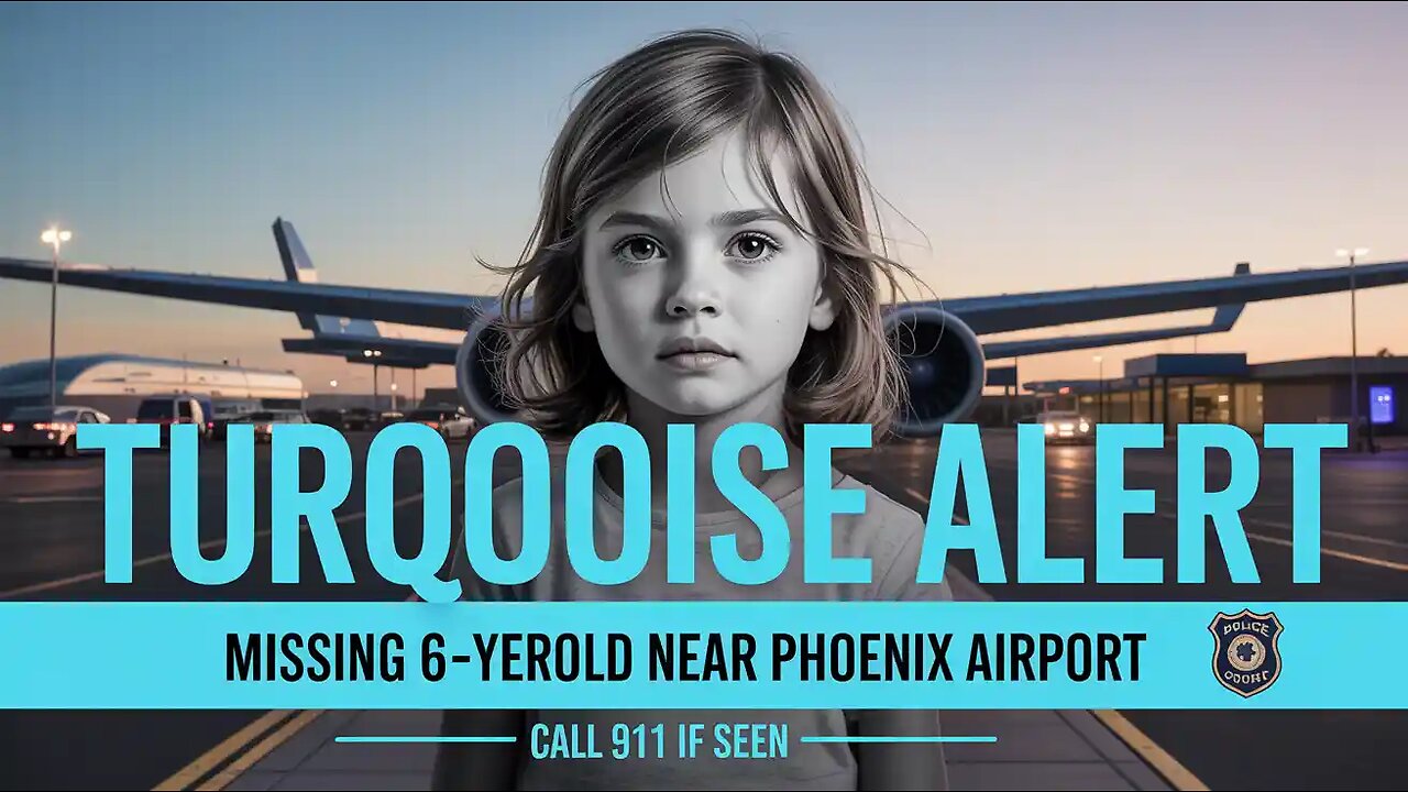 Turquoise Alert: 6-Year-Old Girl Missing Near Phoenix Sky Harbor Airport | Urgent Search Underway