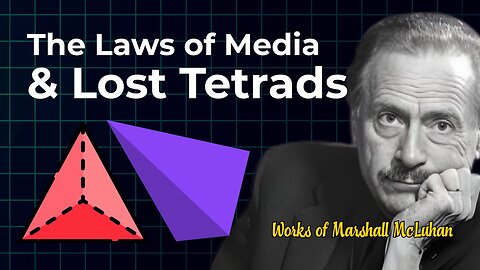 Decoding Marshall McLuhan: The Laws of Media & The Lost Tetrads 🌀