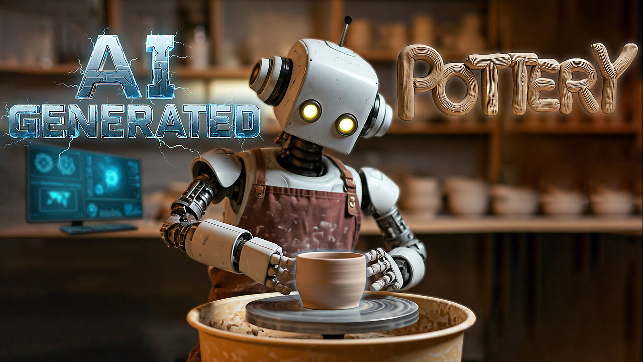 Making Pottery Designed by A.I.