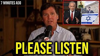 7 Mins Ago: Tucker Carlson LEAKED The Whole Truth About Charlie Kirk & Israel!