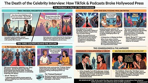 TikTok Killed The Celebrity Interview Star