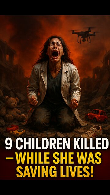 Mother at Work, Children Bombed: Gaza Doctor Loses 9 Kids in Israeli Airstrike