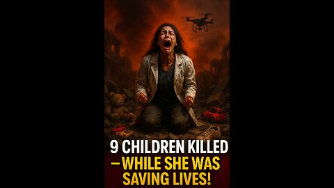 Mother at Work, Children Bombed: Gaza Doctor Loses 9 Kids in Israeli Airstrike