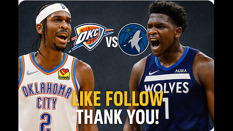 OKLAHOMA CITY THUNDER VS MINNESOTA TIMBERWOLVES MAY 24, 2025
