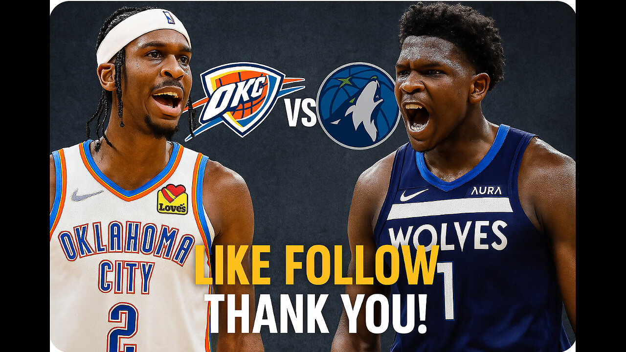 OKLAHOMA CITY THUNDER VS MINNESOTA TIMBERWOLVES MAY 24, 2025