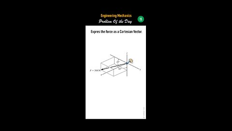 Mechanics of Statics - Problem of the Day 15