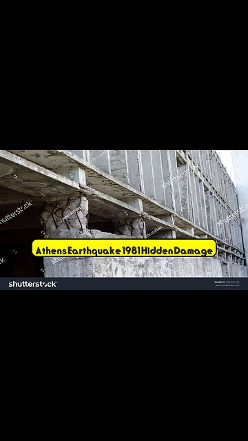 Athens Earthquake 1981: Hidden Damage? ️ #Greece #EarthquakeHistory #Archaeology