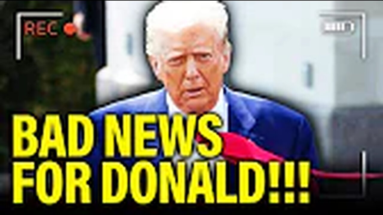 Trump SPIRALS IN MORNING over TERRIBLE NEWS